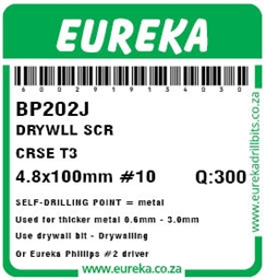 BP202J - Drywall Screw T3 -BP202J_label_T